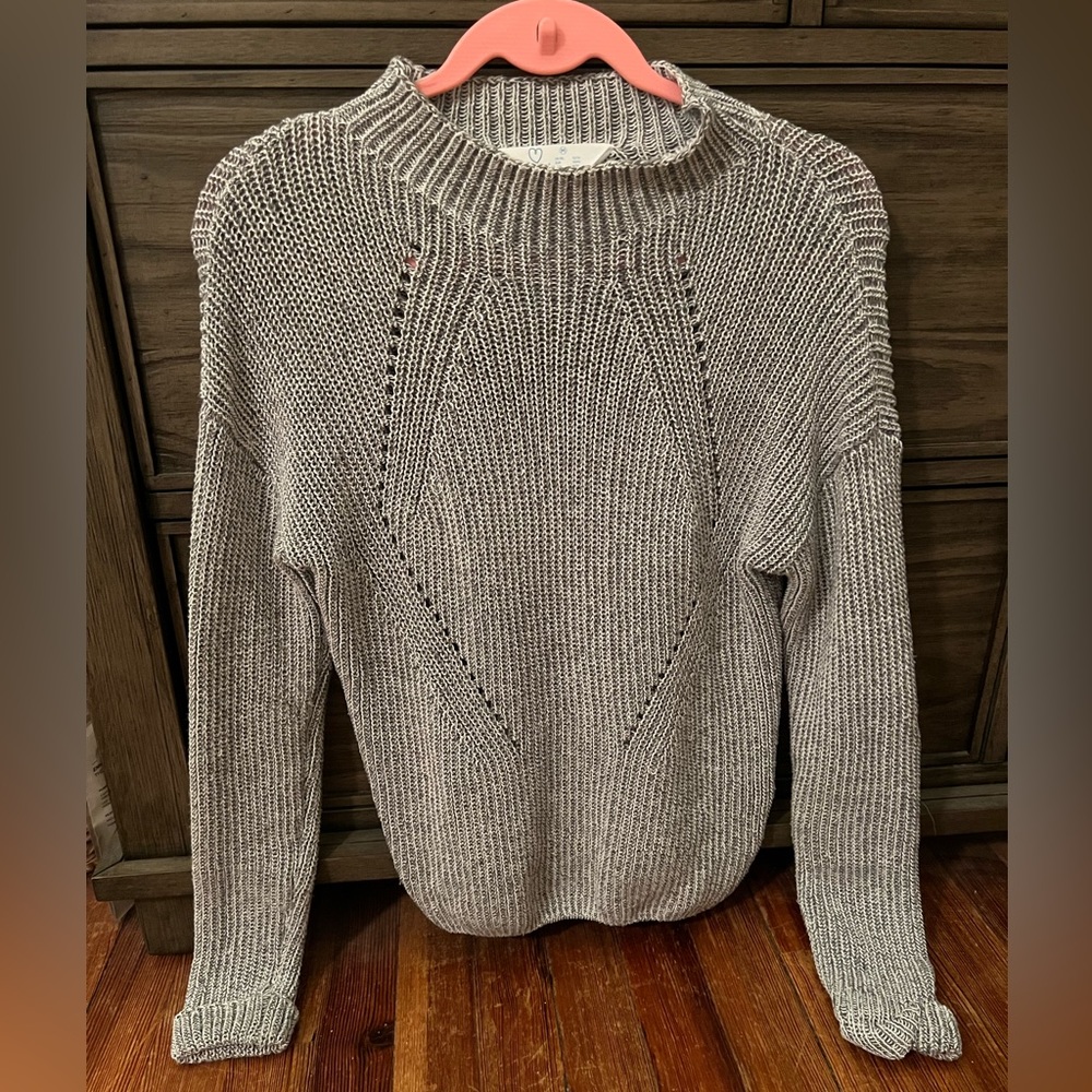 Gray sweater